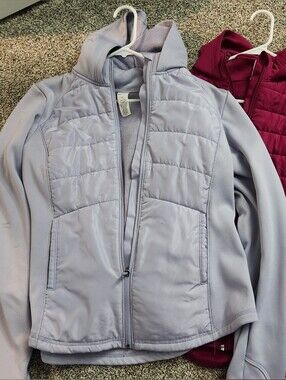 tek gear Lavender, Magenta Quilted Bomber Jacket 2 Pack XXL